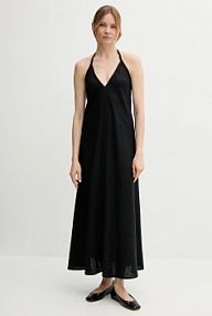 Sukienka maxi United Colors of Benetton  czarna 4AGHDV0BF