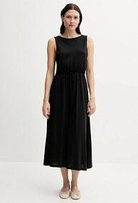 Sukienka midi United Colors of Benetton  czarna 3Q225V00X