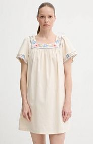 Sukienka mini Levi's  beżowa 001HT