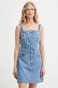 Sukienka mini Levi's  niebieska 001WE