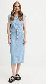 Sukienka midi Levi's  niebieska 001WF