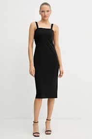 Sukienka mini Sisley  czarna 4ERJLV07B