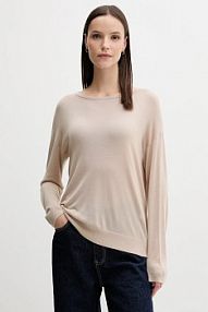 Sweter United Colors of Benetton  beżowy damski 103VD10AV