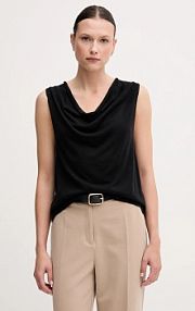 Top United Colors of Benetton  czarny damski 123VD10DD