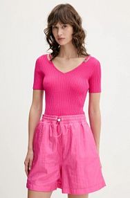 Sweter HUGO  różowy damski 50538223