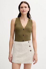 Kardigan Sisley  zielony 105GM602J