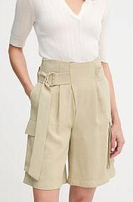 Szorty Sisley  zielone damskie 4G48L901I