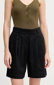 Szorty United Colors of Benetton  czarne damskie 4AGHD901V