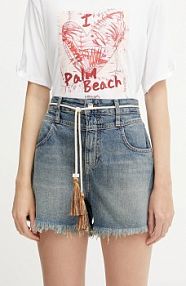 Szorty jeansowe Liu Jo  niebieskie UA5152.D0244