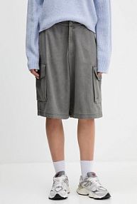 Szorty jeansowe adidas Originals szare JD0139