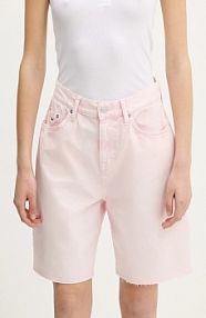 Szorty jeansowe Tommy Jeans  różowe DW0DW21646