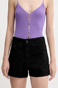 Szorty jeansowe Miss Sixty  czarne 6S2JJ3310T