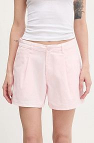 Szorty Guess Jeans  różowe damskie W5GD1U.WGB51