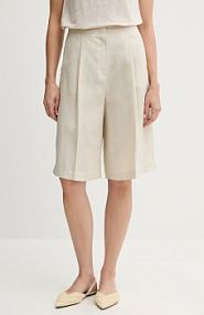 Szorty United Colors of Benetton  beżowe damskie 45BVD9026