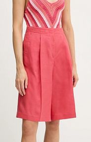 Szorty United Colors of Benetton  różowe damskie 45BVD9026