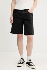 Szorty jeansowe Abercrombie & Fitch  czarne KI149.5120.97