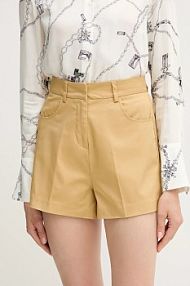 Szorty Sisley  żółte damskie 4ED4L901N