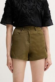 Szorty Sisley  zielone damskie 4ED4L901N