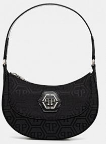 Torebka shopperka Philipp Plein  czarna PAEA.WBA2104.