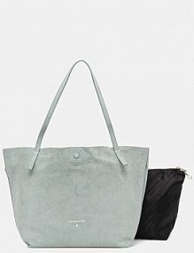 Torebka shopperka PATRIZIA PEPE  turkusowa 2B0130.L153