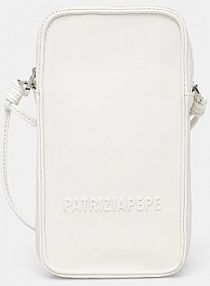 Saszetka na ramię PATRIZIA PEPE  biała damska 2Q0008.L113