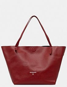 Torebka shopperka PATRIZIA PEPE  czerwona 2B0130.L148