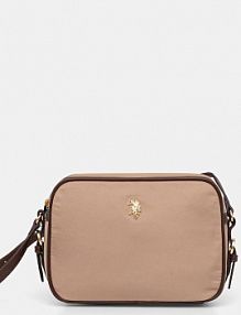 Torebka U.S. Polo Assn.  brązowa BEUHU6381WZC