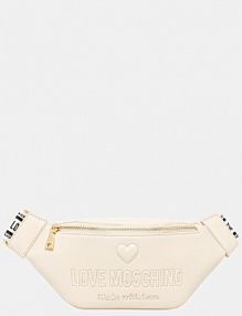 Saszetka nerka Love Moschino  beżowa damska JC4223PP0MKF0