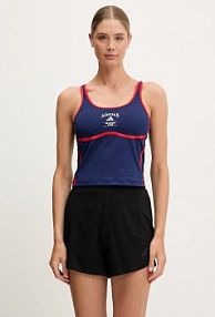 Top treningowy adidas performance  granatowy JG6156