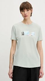 T-shirt mammut  zielony damski 1017.06510