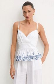 Bluzka Guess  biała damska W5GH1A.WH580