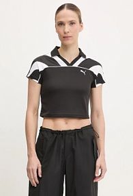 Koszulka polo Puma  czarna damska 629783