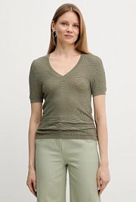 T-shirt Morgan  zielony damski MPALM