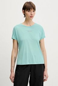 T-shirt Rossignol  turkusowy damski RLNWY09