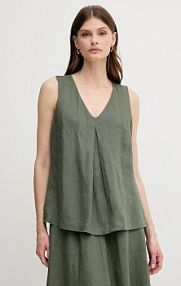 Bluzka United Colors of Benetton  zielona damska 5BMLDQ06W