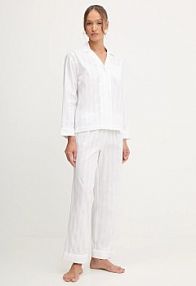 Piżama Lauren Ralph Lauren  biała damska ILN92305