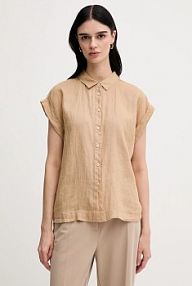 Koszula z krótkim rękawem United Colors of Benetton  zielona 5BMLDQ06V