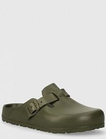 Klapki Birkenstock  zielone damskie 1026238