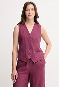 Kamizelka United Colors of Benetton  fioletowa damska 2AGHDJ00G