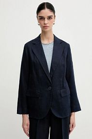 Żakiet Sisley  granatowy 2AGHLW019