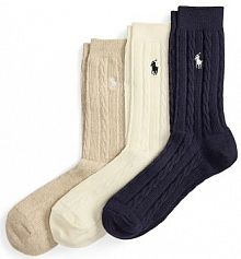 Skarpetki Polo Ralph Lauren  granatowe damskie 455923551