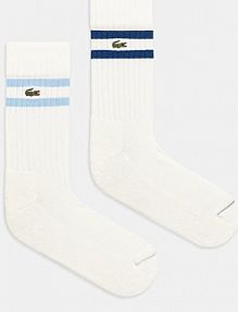 Skarpetki Lacoste  białe damskie RA6842