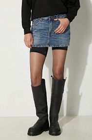 Spódnica mini Fiorucci  niebieska W01FPDSK077DN