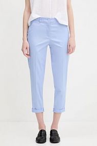 Spodnie eleganckie Sisley  niebieskie damskie 4ED4LF00R