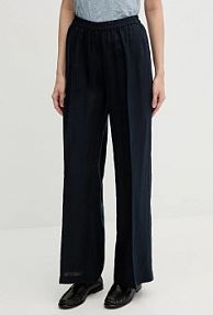 Spodnie eleganckie Sisley  granatowe damskie 4AGHLF03U