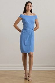 Sukienka mini Lauren Ralph Lauren  niebieska 253936389