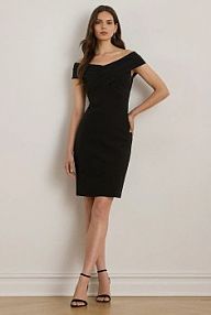 Sukienka mini Lauren Ralph Lauren  czarna 253936390