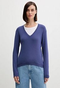 Sweter United Colors of Benetton  granatowy damski 1091D4625