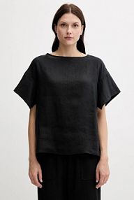 Bluzka Sisley  czarna damska 5BMLLQ06R