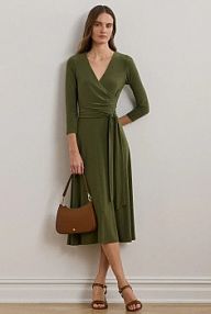 Sukienka mini Lauren Ralph Lauren  zielona 250769904